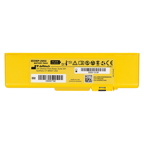 PILE DE RECHANGE - DEFIBTECH LIFELINE VIEW
