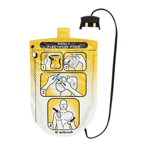ÉLECTRODES ADULTES DEFIBTECH LIFELINE 