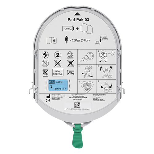 PAD-PAK POUR ADULTE   HEARTSINE SAMARITAN