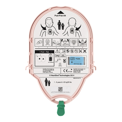 PEDI-PAK PEDIATRIQUE  HEARTSINE SAMARITAN